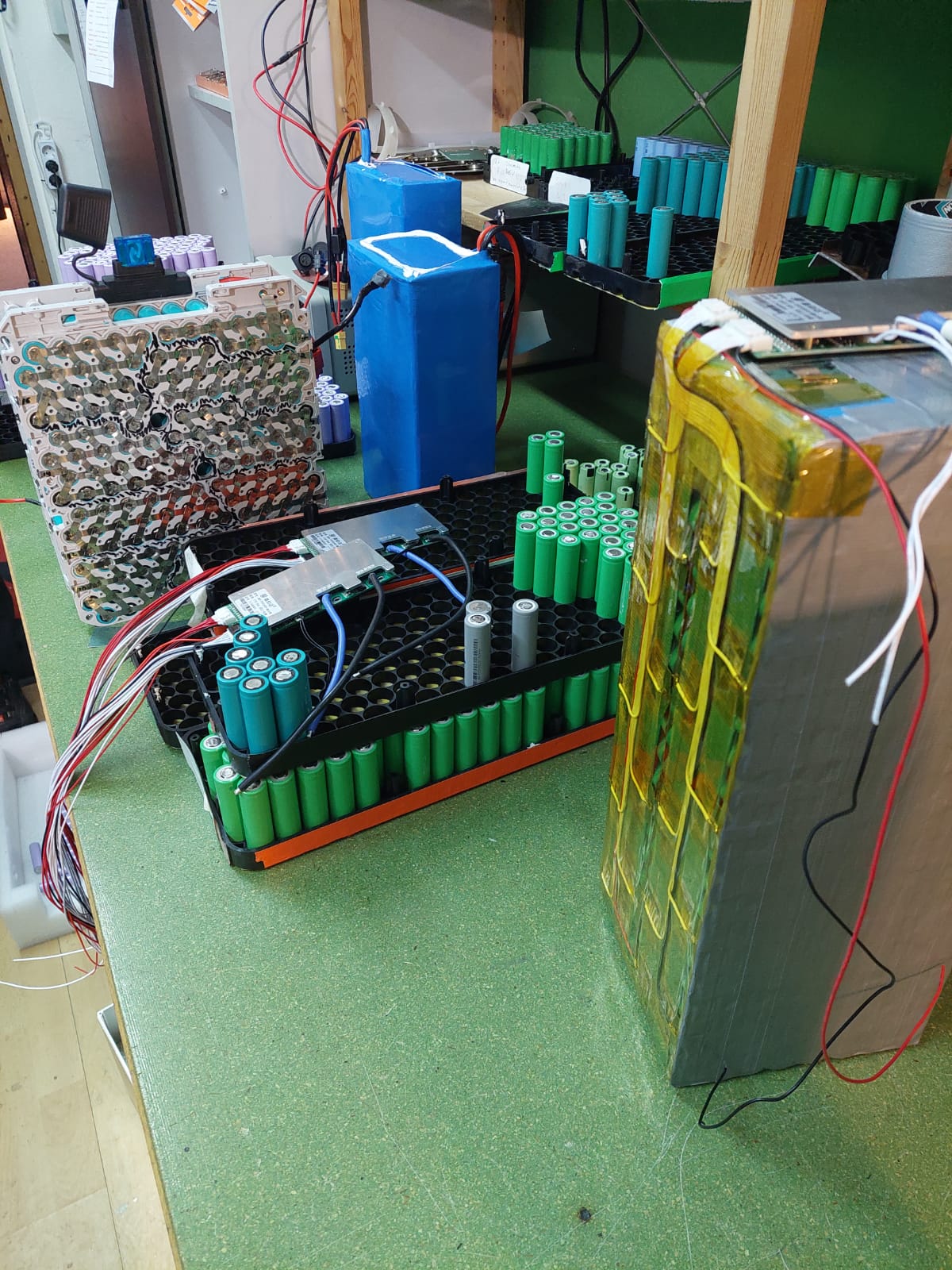 Lithium battery packs made to measure