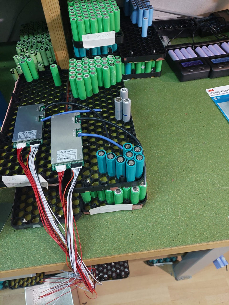 Lithium battery packs made to measure